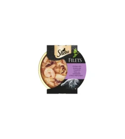 Alimenti Umido Gatto-Sheba - umido per gatti filets gamberi al naturale 60 gr