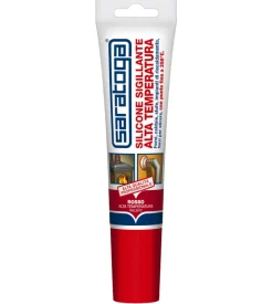 Saratoga Silicone alte temperature in tubetto 90 ml - .