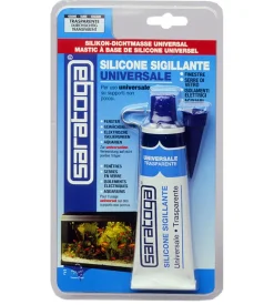 Saratoga Silicone trasparente in blister 60 ml - .