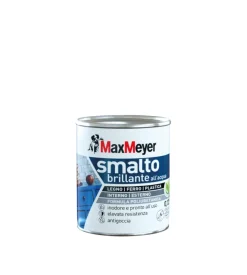 Max Meyer Smalti All' Acqua-Smalto all'acqua acril-poliuretanico "brillante" colore verde cina, 125 ml