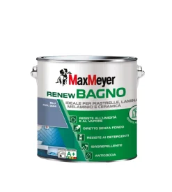 Max Meyer Smalti Speciali-Smalto all'acqua bagno "renew" blu 2 lt