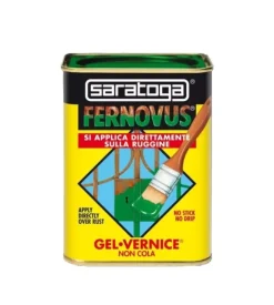 Saratoga Smalto gel antiruggine "fernovus" castagna 2,5 lt