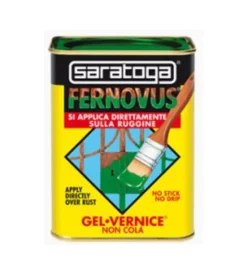 Saratoga Smalti Antiruggine-Smalto gel antiruggine "fernovus" verde scuro 750 ml