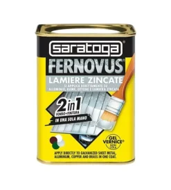 Saratoga Smalto protettivo per lamiere zincate "fernovus" marrone 750 ml Discount