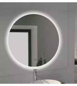 Emuca Specchio "cassiopea" con led integrato, ø 60cm Hot