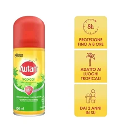 Spray secco antizanzare autan "tropical" 100 ml Online