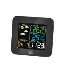 Termometri Stazioni Meteo-Stazione meteo trevi "me3165 rc" con display a colori