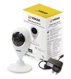 Videosorveglianza-Telecamera da interno vimar wifi hd, 1280x720 mm