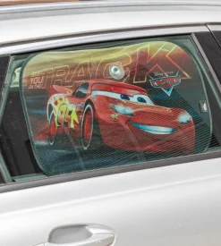 Tendina auto laterale maxi grafica "disney cars" tg 60x40 cm New