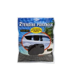 Tendine parasole a molla per auto nero 38x44 cm Outlet
