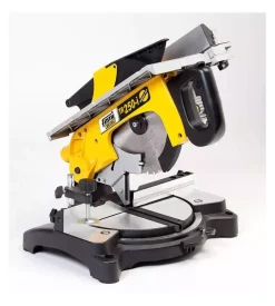 Femi Troncatrice per legno e alluminio "tr250i double cut" con piano superiore e diametro lama 250 mm, 1200 w - Hot