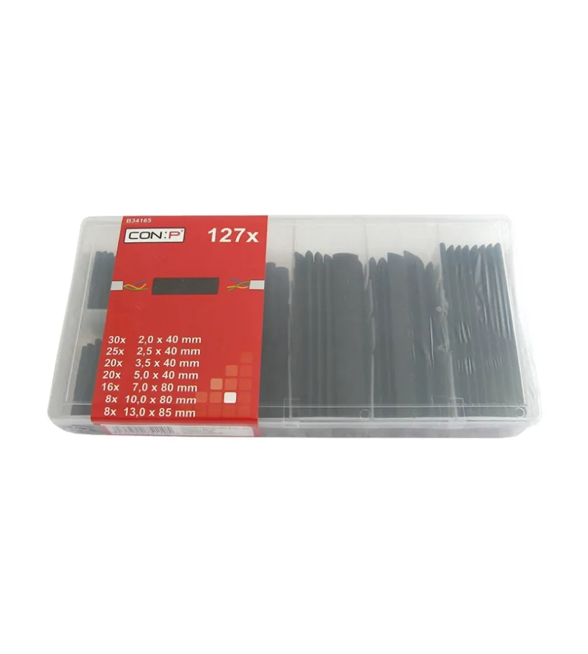 Utensili Per Elettricista-Tubetti termoretraibili 127 pz.