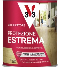 V33 Vetrificatore parquet protezione estrema, cera incolore - 0,75 litri Online