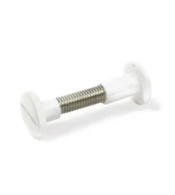 Viti di colegamento in plastica bianca 26 - 32 mm. 4 pz. Clearance