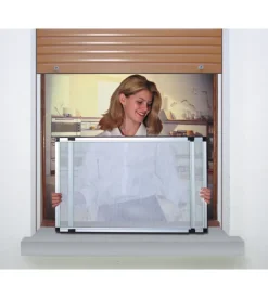 Zanzariera estensibile "derby" argento 50x40 cm Sale